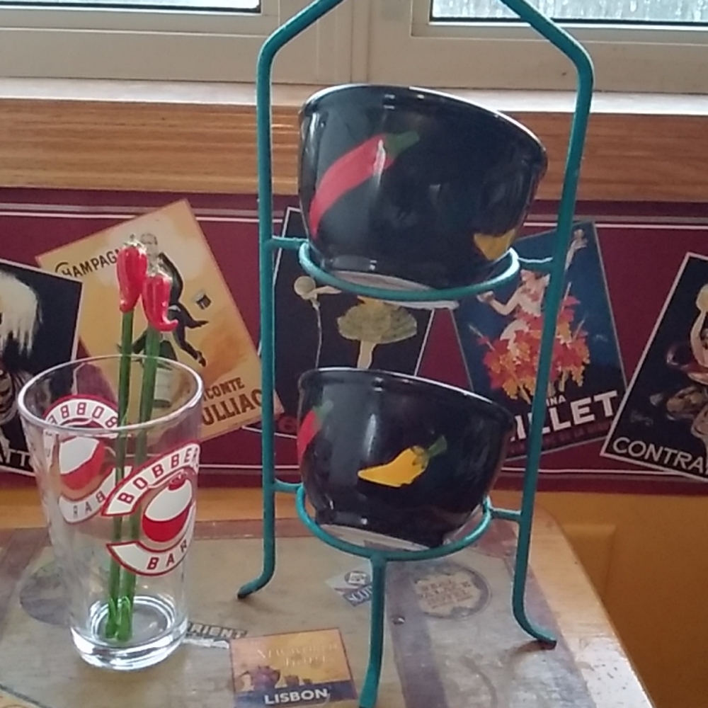 🌶 Chilli Pepper PlaceMat Set of 3 DEADSTOCK - Picture 4 of 16